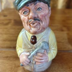 Royal Doulton Doultonville Toby Jug. Major Green.