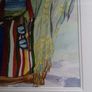 While She Swims Original Watercolour Painting Image 6