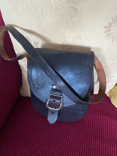Vintage Leather Shoulder Bag