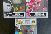 Funko Pop Lot 3 Figures Umbrella Project. Marvel Moon Girl &amp; Tokidoki