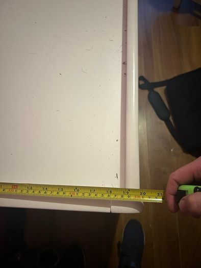 Wooden baby changing table