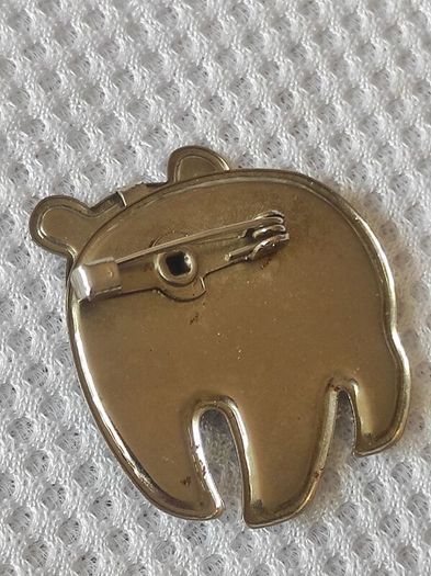 Panda brooch