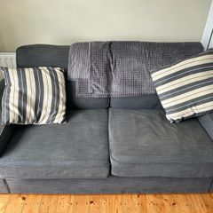 IKEA KIVIK Sofa and Chaise Lounge Grey