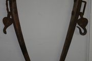 Vintage Wooden &amp; Metal Horse Harness Hames