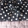 Prettylittlething size 14 Black and White polka dot size 10 sleeveless Image 8