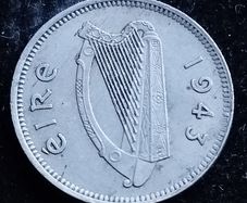 Ireland - 1943 - 3 Pence - Hare - KM.12a - [2776]