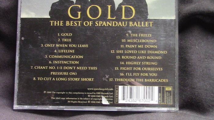 Spandau Ballet - Gold: The Best Of CD