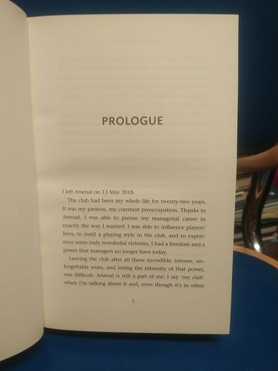 Arsene Wenger autobiography