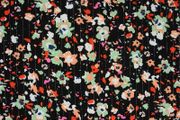 3 meters of viscose and lurex fabric