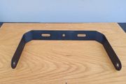 Steel LED floodlight mounting bracket, black