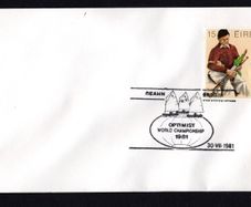 1981 Ireland The World Championship of the Optimist Sailing Class was held in Howth, Co. Dublin cancel tying 15p 1980 Uileann pipes