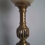 Brass Table Torchier Lamp Image 4