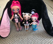 Na! Na! Na! Surprise Doll Bundle, 3 Dolls, Plush Purses & Accessories