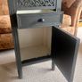 Painted Wooden Bedside Cabinet / Side Locker Image 3