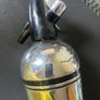 Vintage Chrome and Black Soda Syphon Deco Style Image 2