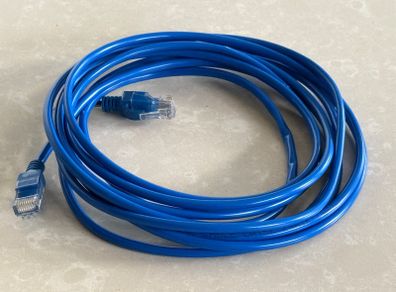 5m Blue Cat5 Cable