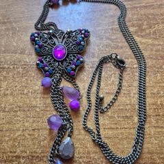 Butterfly Costume Necklace
