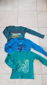 3 Boy 5-6Y Long Sleeve Cotton T-Shirt Top