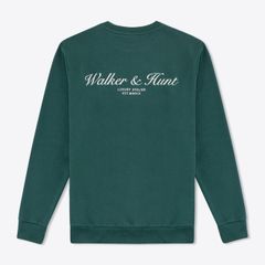 Walker and hunt green sweatshirt size m