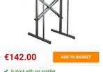 K and M 42040 mixer stand black