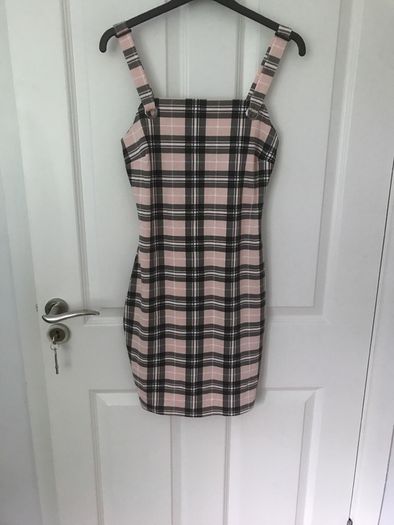 Boohoo pinafore dress