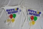 PVC Happy Birthday Bunting for Sale