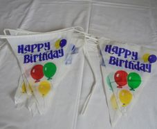 PVC Happy Birthday Bunting for Sale