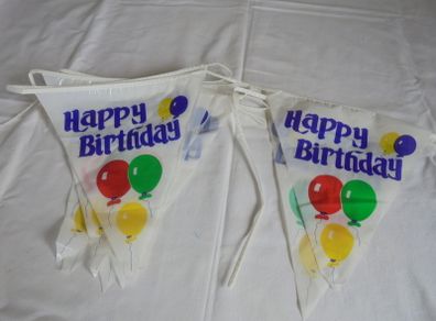 PVC Happy Birthday Bunting for Sale