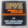 Jordan F1 1992 Gugelmin 1/43 Image 3