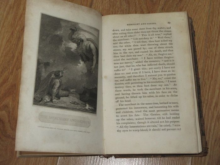 The Arabian Nights in 5 Vols. Translated by Edward Forster, M A. With Engravings from Pictures by Robert Smirke