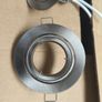 Downlight Fittings GU10 Brushed Steel / Chrome adjustable 50 plus Image 4