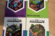 Minecraft books x4