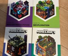 Minecraft books x4
