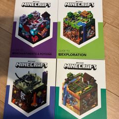 Minecraft books x4