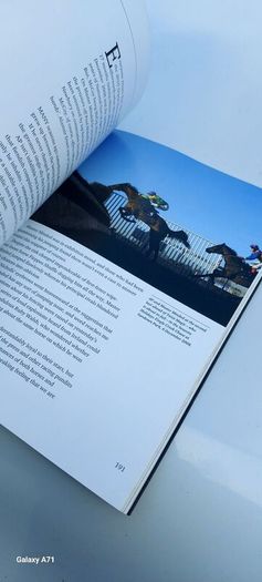 Tony McCoy's signed book, 20 times champion jockey, legend of a jockey in horse racing ,,collectors item.