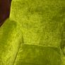 2-seater green velvet sofa Image 4