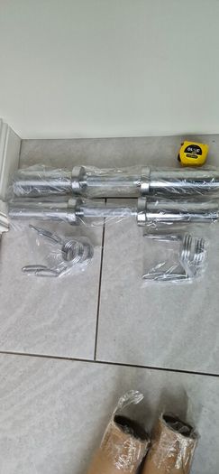 brand new set of olympic dumbbell handles