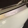 Vintage trinket bowl with solid silver rim Image 9