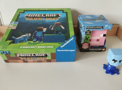 Minecraft Builders & PIG lamp bundle