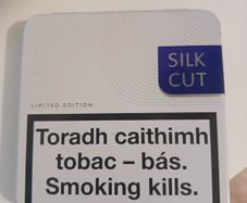 Silk cut tin
