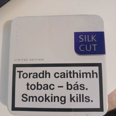 Silk cut tin