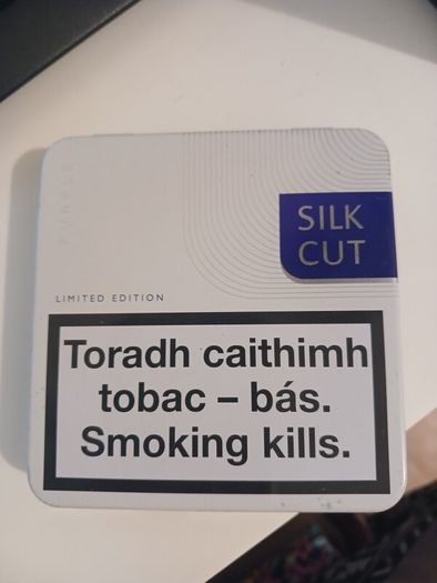 Silk cut tin