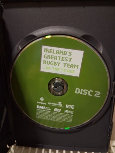 Ireland Rugby Greatest Team Of The T.V. Age. Official IRFU RTE Double Disc DVD Set. Collect In Dublin Or Receive Via Post.