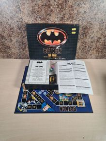 Batman The Game Board Game Vintage 1989 Paul Lamond Games