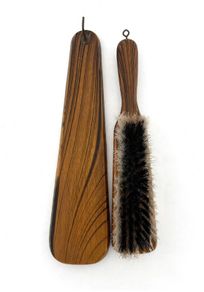 1950s mid century Wooden Valet Set - Clothes Brush