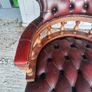 Vintage Leather Captains Chair Image 3