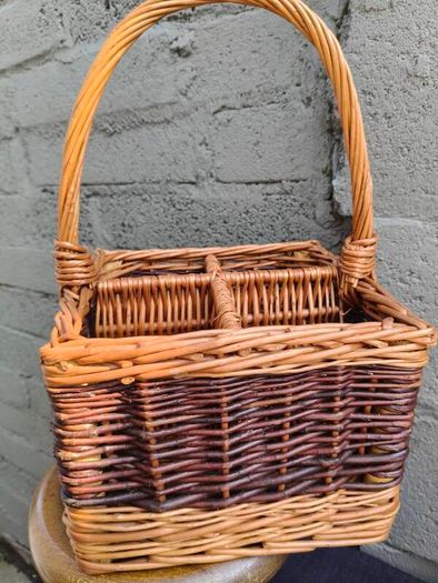 Vintage Bottle Basket
