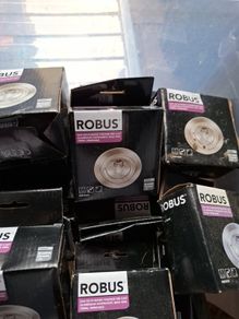 19 x Robus 70mm Down Lights Brushed Chrome