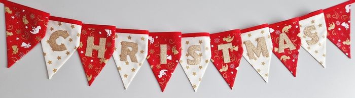 Beautiful Christmas Bunting