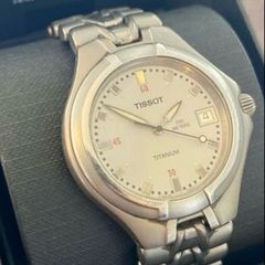 TISSOT T660 Date Titanium ETA 955 Quartz movement - Boxed